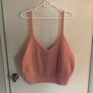 Eloquii Cropped Sweater Tank